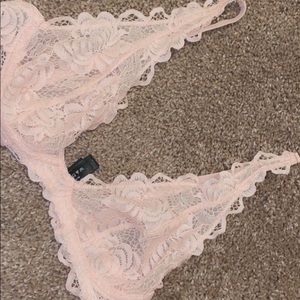 Sexy light pink Sam Edelman lace bralette